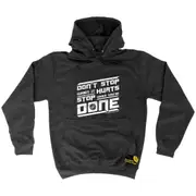 Gym Swps Dont Stop When It Hurts - Funny Novelty Hoodies Hoodie