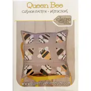 Queen Bee Cushion Pattern By Claire Turpin Design Quilting Sewing Craft Home Decor