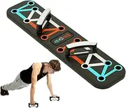Push Up Board Home Workout Equipment | Push up Challenge Board | Pushup Handles for Floor, Folding Fitness Equipment for Home Gym Outdoor Workouts