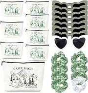Falueqg 24Pcs Last Toast On The Coast Camp Bachelorette Party Favors Decorations, Bridesmaid Proposal Bridal Shower Wedding Gifts, camp