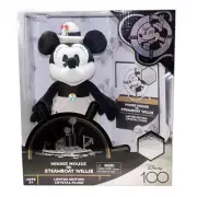 DISNEY 100 MINNIE MOUSE IN STEAMBOAT WILLIE LTD ED. CRYSTAL PLUSH ** BRAND NEW *