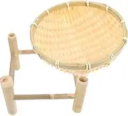 Bamboo Storage Basket Decorative Bamboo Holder for Home Organization and Elegant Design Multi Purpose Storage for Fruits Bread and Home