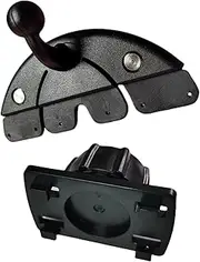 MagiDeal CD Slot Phone Holder Vent Phone Mount for Car Sturdy Convenient Vehicle Accessory Replaces Stable Mounting Women Gift, Bracket with 4 Clip