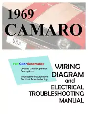 69 Camaro Electrical Troubleshooting Manual, FULL COLOR WIRING DIAGRAMS Camero