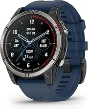 [Garmin] quatix® 7 Pro Premium GPS Marine Smartwatch with AMOLED Display, LED Flashlight, Sailing and Watersport Activities, Fish Forecast and Trolling Motor Control