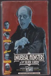 UNIVERSAL MONSTERS OF THE SILVER SCREEN 1996 KITCHEN SINK 36/8 PACK SEALED BOX