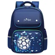 Kids Back Pack Football - Navy Blue