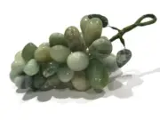 Green Aventurine Grapes FERTILITY PROSPERITY Gemstone Ornament Decoration