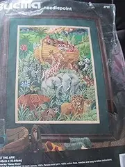 Bucilla Needlepoint GATHERING AT THE ARK KIT 4711