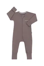[Bonds] Bonds Newbies Cotton Wide Needle Rib Zippy Cotton in Porcini Mushroom Size: 0-3 Months, Aussie Cotton 0-3 Months Porcini Mushroom