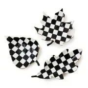 Brand New Mackenzie Childs Courtly Leaf Trinket Trays, Set of 3