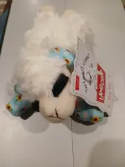 Lamb Chop Bumble Bee Plush Dog Toy 6 Inch