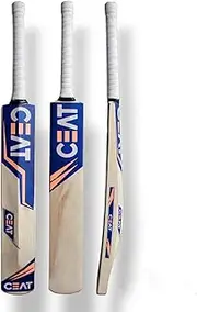 Cricket bat Kashmir Willow Cricket bat Leather bat with Strong bat Grip, and with Leather bat and bat Cover is Also provided.