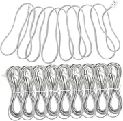 10m Extra Long Phone Cord Retractable Telephone Wire Cable Rj11 6p4c 4-Wire Sturdy PVC Material Universal Office Hotel Accessory
