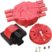 MerCruiser Distributor Cap Rotor Ignition Coil Kit V6 4.3L Tune Up - UPGRADE KIT