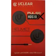 UClear HDS10X Helmet Speakers 40mm Diameter 3.5mm Jack 111046