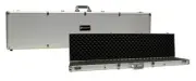 NEW Pro-Tactical Aluminium Double Rifle Lockable Hard Case 55" Gun Storage Alloy