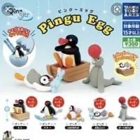 在飛比找蝦皮購物優惠-日本正版 Pingu 企鵝家族 扭蛋轉蛋 Robby 企鵝妹