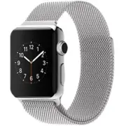 Silver Milan Stainless Steel Loop Watch Band to fit Smart Watch Gen 1 2 3