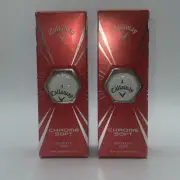 6 - Callaway CHROME SOFT SOFTFAST CORE golf balls 2 Packs Of 3