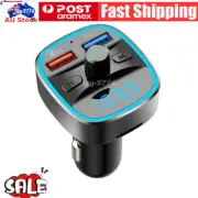 Car Mp3 Player Bluetooth Fm Transmitter Receiver Car Charger Car Charger↯