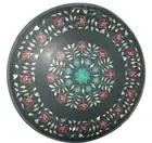 24" Marble Coffee Table Top Inlay Handicraft Art​ For Home Decor