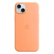 Apple iPhone 15+ Plus Silicone Case w/MagSafe MT173FE/A - Orange Sorbet
