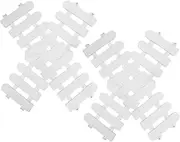 4 Pack Pet Barrier Enclosure Tough Plastic Tortoise Fence Easy Install Outdoor Pet Playpen Pet Safety Gate Animal Barrier Fence for Pets