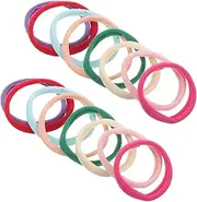 Totority Craft Kit 16pcs Loom Loop Toys Potholder Weaving for Boys and Girls Fun Educational Weaving Kit Handmade Elastic Bands