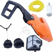 Sprocket Clutch Side Cover Chain Brake Handle Kit For Husqvarna 142 141 137 136 Chainsaw 530054802, 544097901