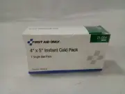First Aid Only Cold Pack, 4" x 5", 1 Per Box