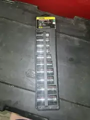 Stanley 10 Pc Deep Socket Set Extra Long Deep Sockets SAE