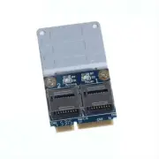 Mini PCI-e pcie to Dual Micro SD/SDHC/SDXC Adapter PCI-E 2 x TF Reader Card