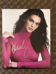 Kendall Jenner Signed 8 X 10 Photo COA
