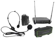Audio Technica ATW-901a/H Wireless Headset Microphone Mic + Bluetooth Speaker