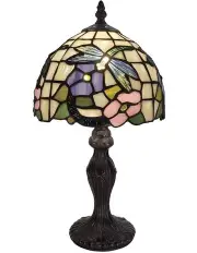[G&G Bros] Crystal Dragonfly Tiffany Table Lamp