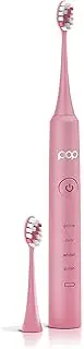 Pro 2.0 Sonic Toothbrush by Pop Sonic | The Sonic Toothbrush That Thinks of Everything | Rechargeable - Pink