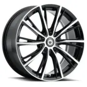 16x7.5 Konig 53MB Impression Black Machined Wheel 5x4.5 (40mm) (for: Mazda)