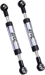 4Pcs RC Crawler Links Metal Adjustable Length Servo Linkage Steering Link Rod for Traxxas TRX4 Axial SCX10 RC4WD D90 Gen8 1/10 RC Crawler Car