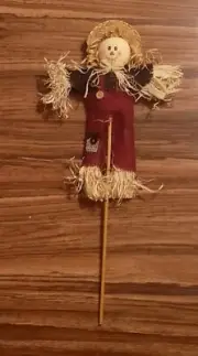 Decorative Scarecrow For Floral Arrangements