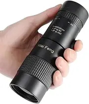 Monocular, 8-40x40 HD Stepless Zoom Telescope, Telescopic Waterproof BAK4 Prism FMC, Suitable for Outdoor Bird Watching Hunting Camping