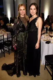 Diane Kruger Keira Knightley at an evening honoring Valentino at L - Old Photo