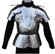 Medieval Knights Crusader Cuirass Chest Plate Shoulder Pauldron Rondel Full Size