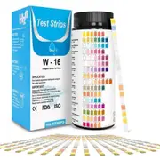 16 in 1 Water Quality Test Kit 100pcs Home Drinking Water Test Strip For Tap