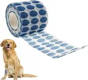 Pet Elastic Tape - Sticky Cat Bandages 4.5M - Non-Woven Fabric Elasticity Bandage Rolls Adhering Stick Tape for Pet Animals Kot-au