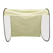 Beige Outdoor Clothes Drying Cover - Dustproof Rainproof Sun Protection