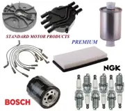 Tune Up Kit Filters Cap Wire Spark Plugs For GMC SAFARI V6 4.3L 2000-2005