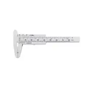 Mini Plastic Vernier Caliper Gauge Micrometer 80MM Mini Ruler Accurate Measurement Tools Standard Vernier Caliper