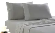 Park Avenue 175 GSM Egyptian Cotton Flannelette Sheet Sets Silver