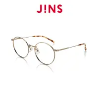 在飛比找蝦皮商城優惠-【JINS】 Classic Slim 雕花金屬細框眼鏡(A